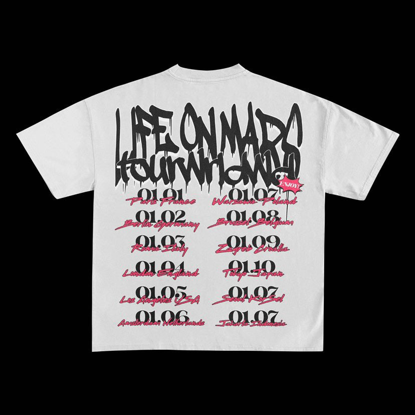 Life on mars t-shirt