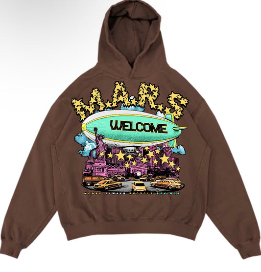 BROWN MARS NYC HOODIE
